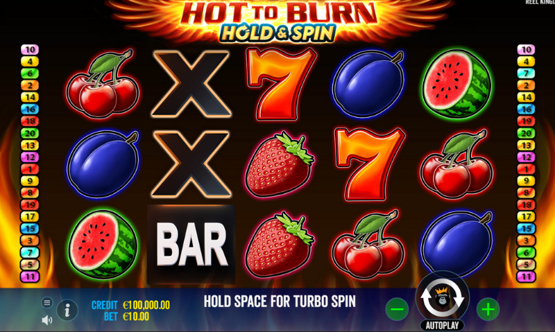 Hot to Burn Hold & Spin